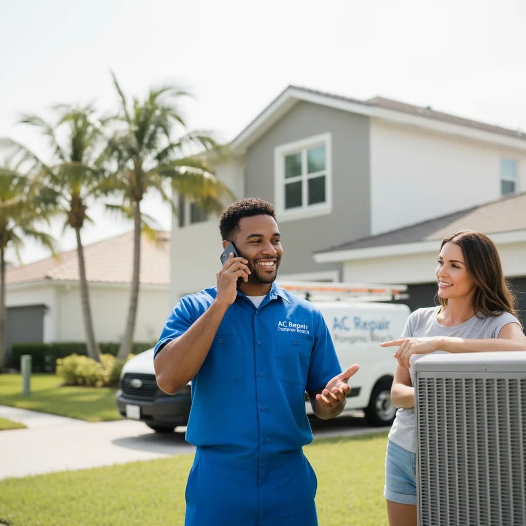 AC Repair Pompano Beach customer support in New Franklin